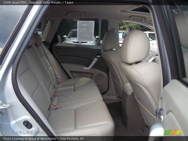 Alabaster Silver Metallic / Taupe 2008 Acura RDX