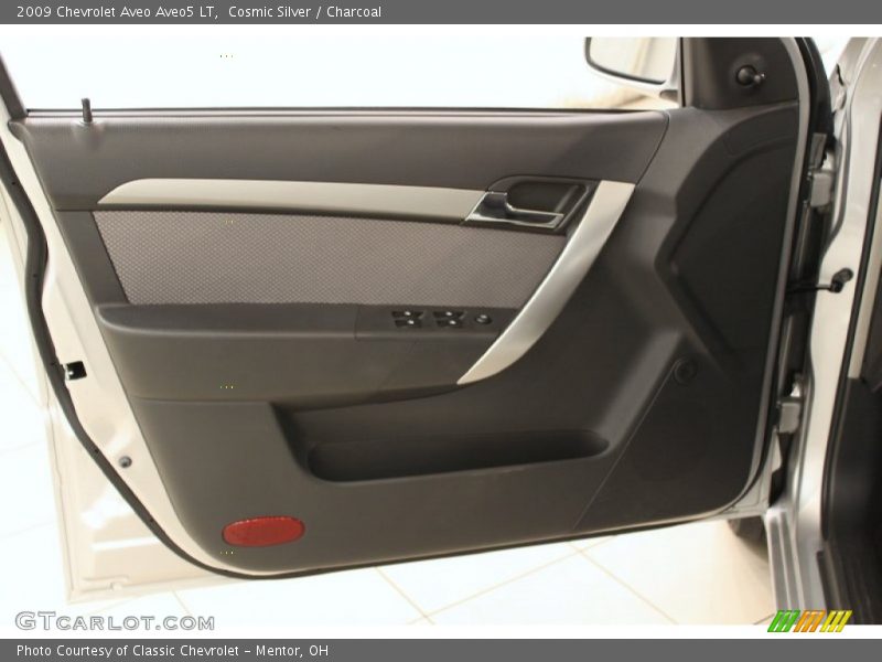 Cosmic Silver / Charcoal 2009 Chevrolet Aveo Aveo5 LT