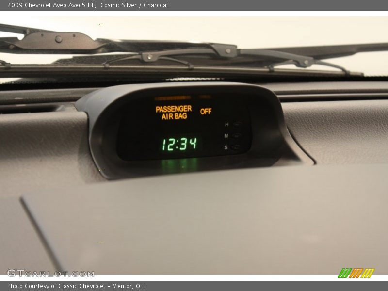 Cosmic Silver / Charcoal 2009 Chevrolet Aveo Aveo5 LT