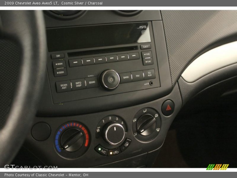 Cosmic Silver / Charcoal 2009 Chevrolet Aveo Aveo5 LT