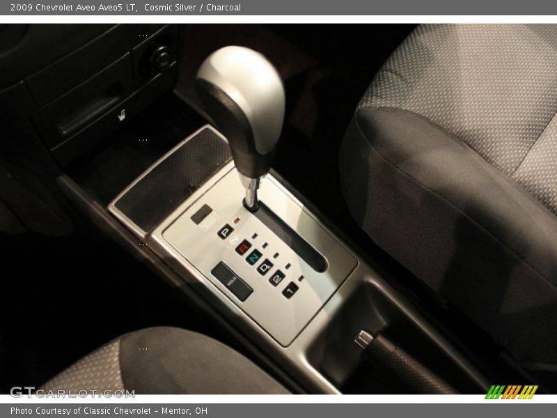 Cosmic Silver / Charcoal 2009 Chevrolet Aveo Aveo5 LT
