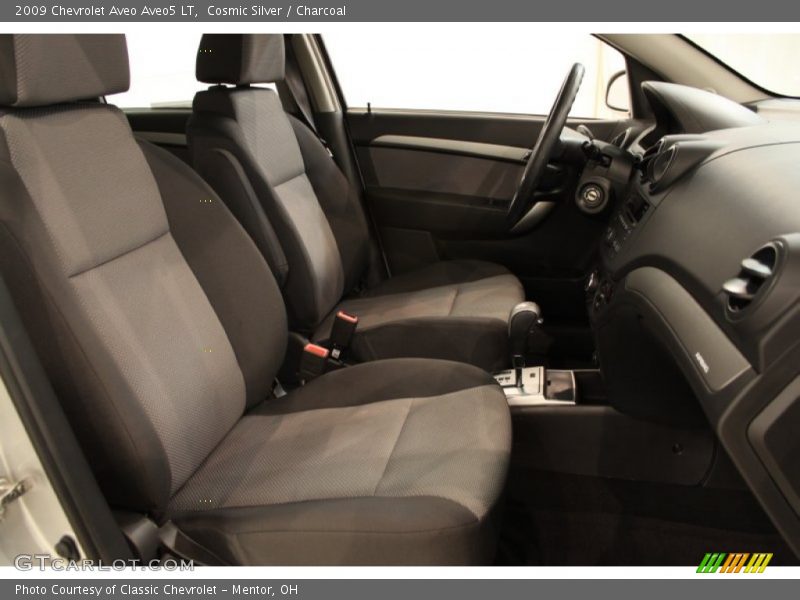 Cosmic Silver / Charcoal 2009 Chevrolet Aveo Aveo5 LT