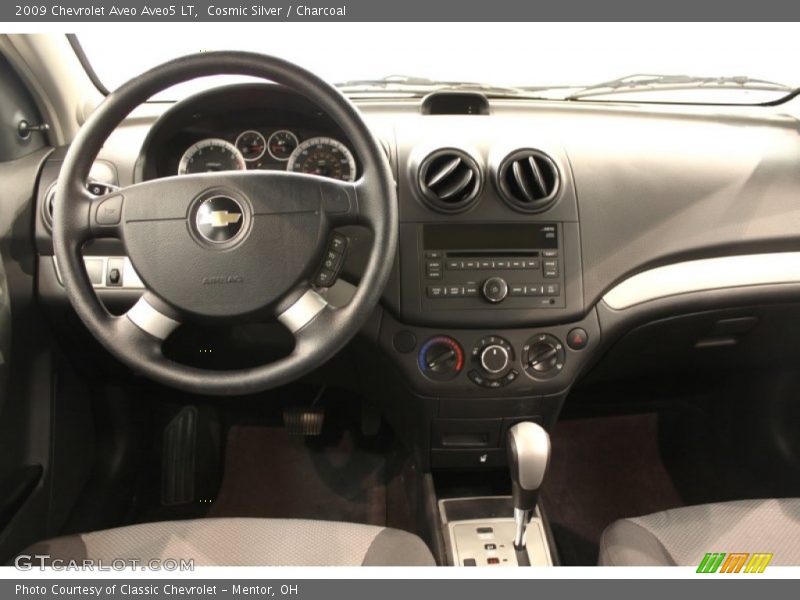 Cosmic Silver / Charcoal 2009 Chevrolet Aveo Aveo5 LT