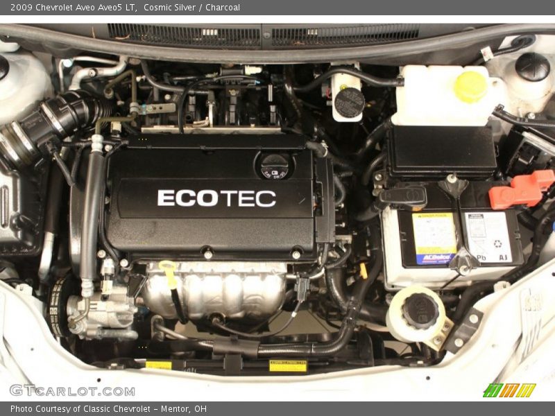 Cosmic Silver / Charcoal 2009 Chevrolet Aveo Aveo5 LT