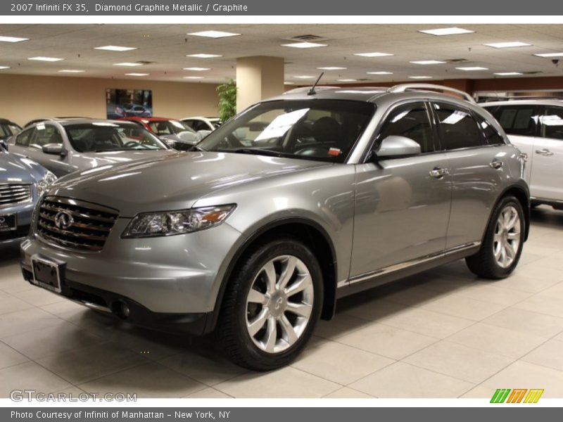 Diamond Graphite Metallic / Graphite 2007 Infiniti FX 35