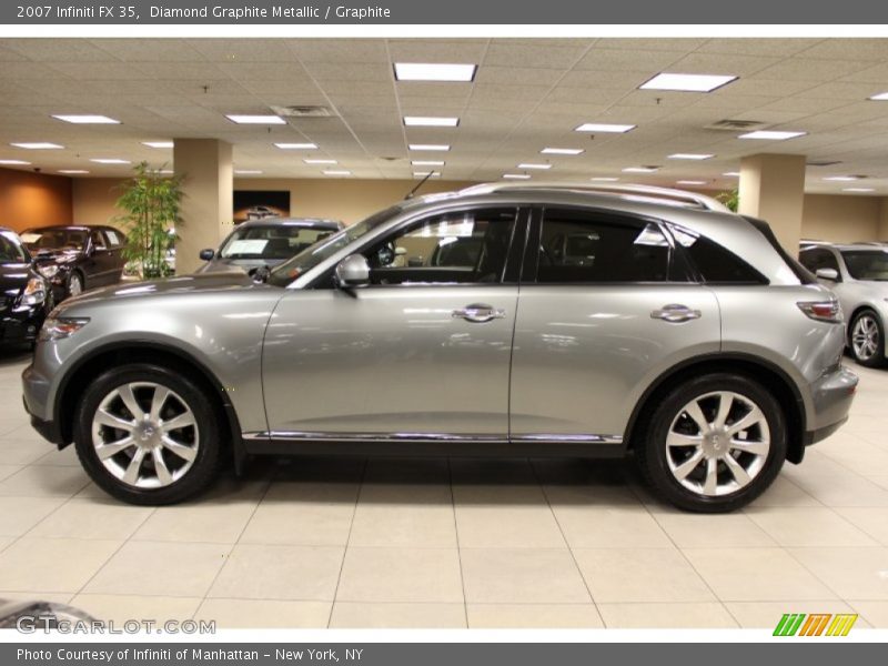 Diamond Graphite Metallic / Graphite 2007 Infiniti FX 35
