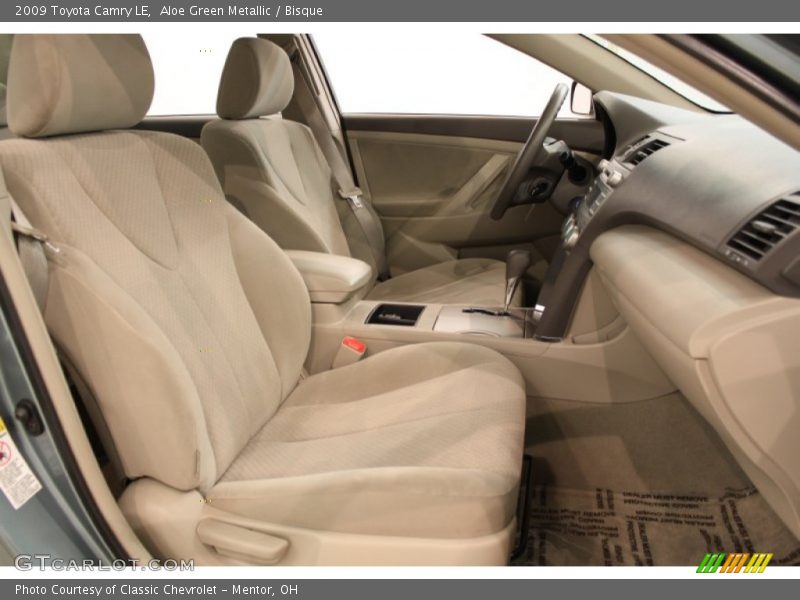Aloe Green Metallic / Bisque 2009 Toyota Camry LE