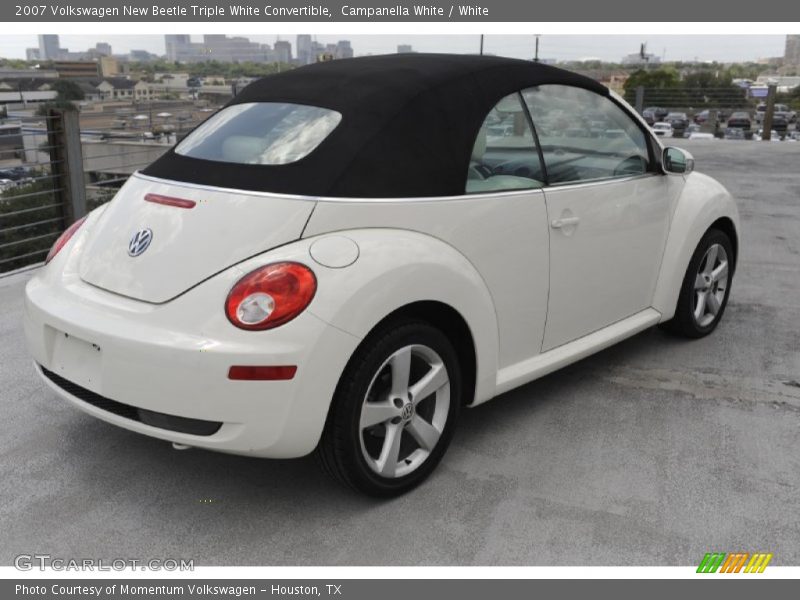 Campanella White / White 2007 Volkswagen New Beetle Triple White Convertible