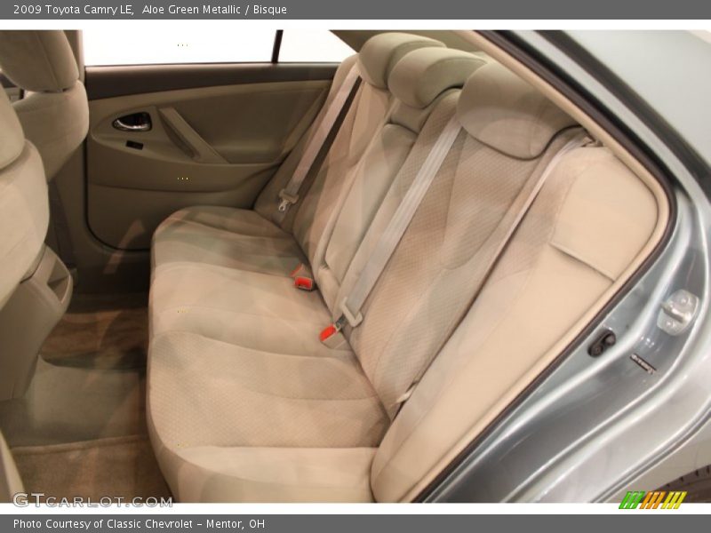 Aloe Green Metallic / Bisque 2009 Toyota Camry LE