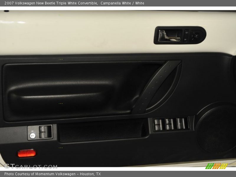 Campanella White / White 2007 Volkswagen New Beetle Triple White Convertible