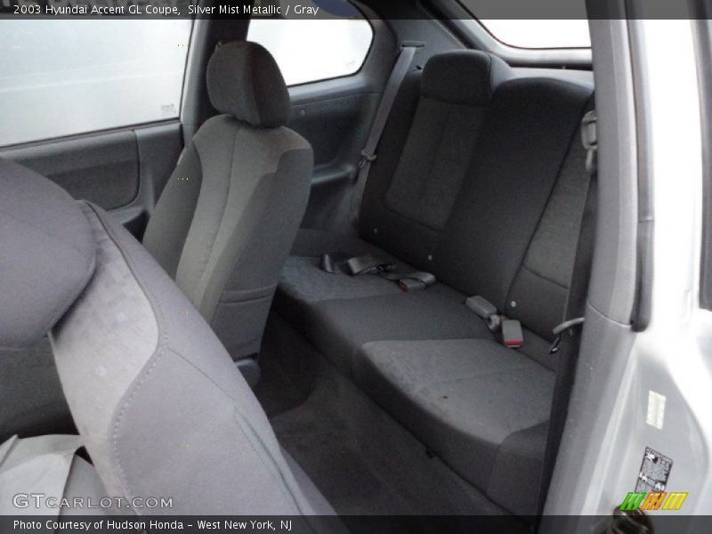  2003 Accent GL Coupe Gray Interior