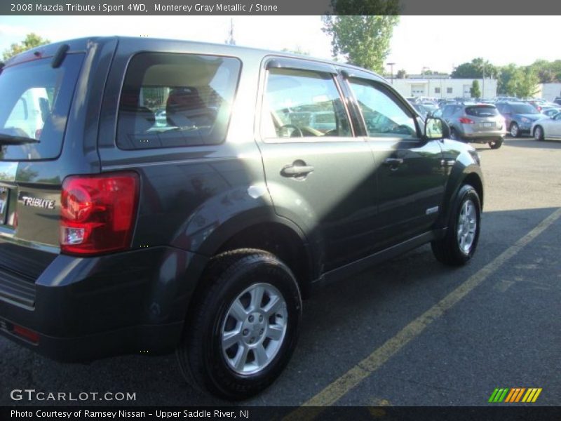 Monterey Gray Metallic / Stone 2008 Mazda Tribute i Sport 4WD