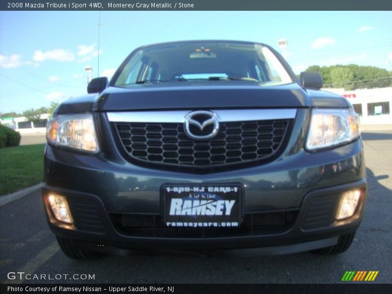 Monterey Gray Metallic / Stone 2008 Mazda Tribute i Sport 4WD