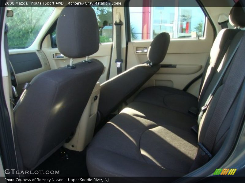 Monterey Gray Metallic / Stone 2008 Mazda Tribute i Sport 4WD