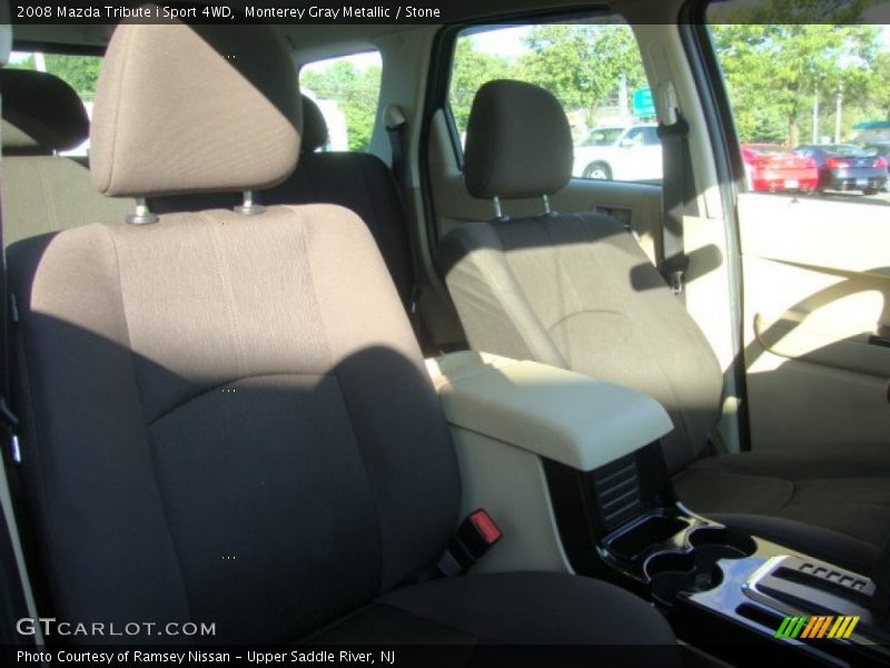Monterey Gray Metallic / Stone 2008 Mazda Tribute i Sport 4WD