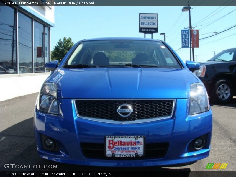 Metallic Blue / Charcoal 2009 Nissan Sentra 2.0 SR