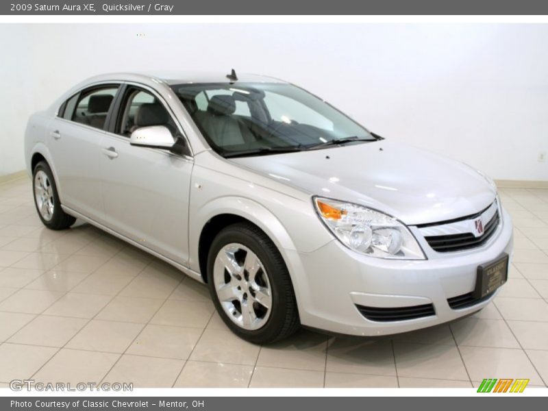 Quicksilver / Gray 2009 Saturn Aura XE
