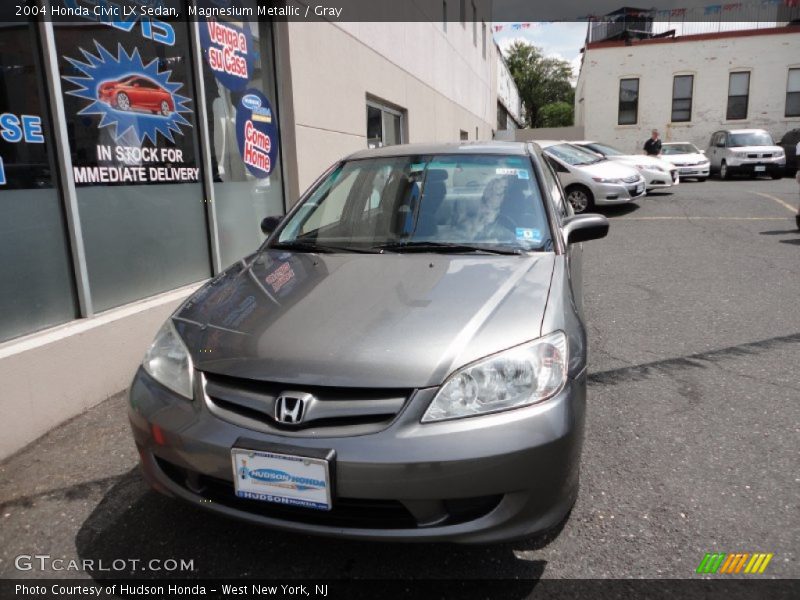 Magnesium Metallic / Gray 2004 Honda Civic LX Sedan