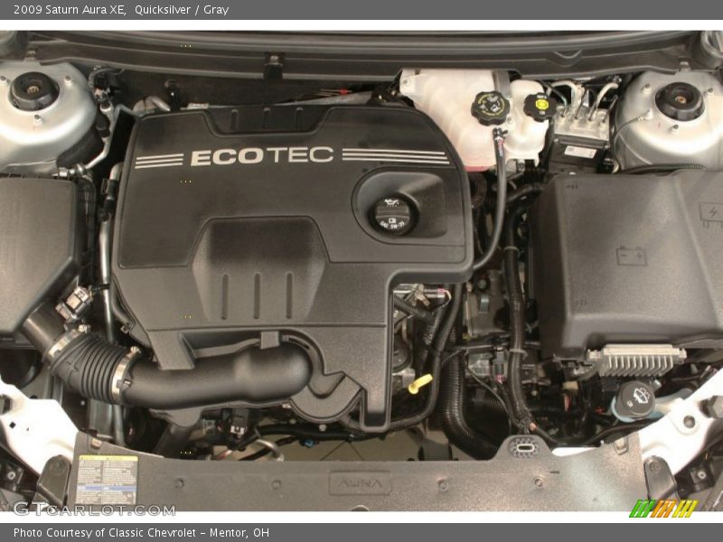 Quicksilver / Gray 2009 Saturn Aura XE