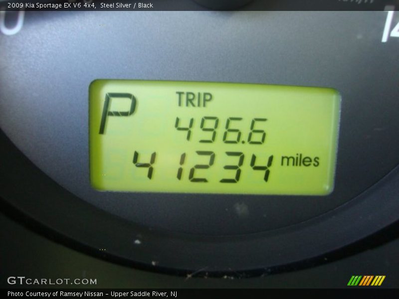Steel Silver / Black 2009 Kia Sportage EX V6 4x4