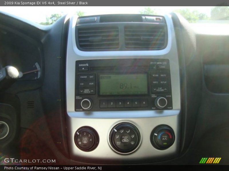 Steel Silver / Black 2009 Kia Sportage EX V6 4x4