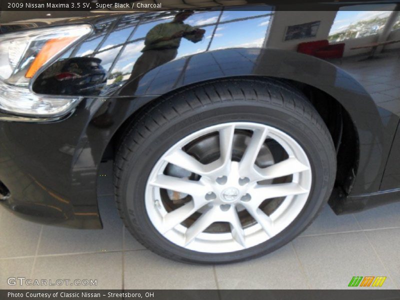 Super Black / Charcoal 2009 Nissan Maxima 3.5 SV