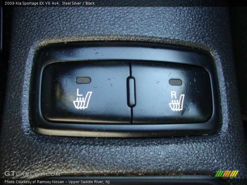 Steel Silver / Black 2009 Kia Sportage EX V6 4x4