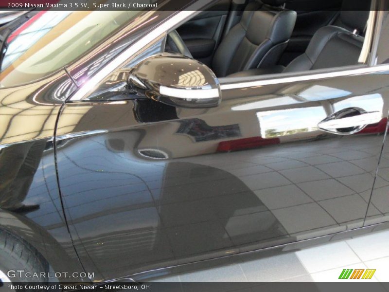 Super Black / Charcoal 2009 Nissan Maxima 3.5 SV