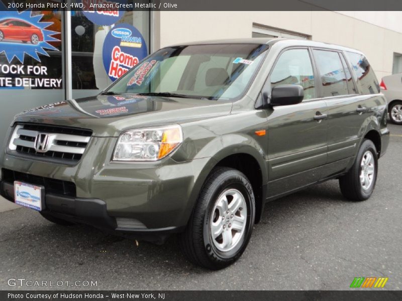 Amazon Green Metallic / Olive 2006 Honda Pilot LX 4WD