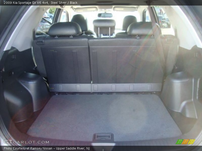 Steel Silver / Black 2009 Kia Sportage EX V6 4x4