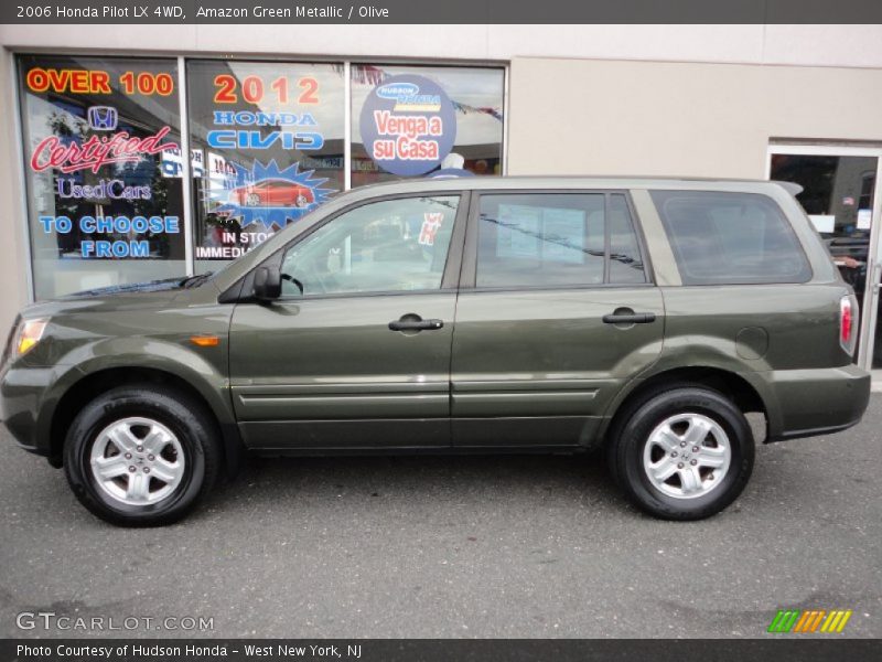 Amazon Green Metallic / Olive 2006 Honda Pilot LX 4WD