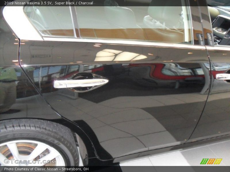 Super Black / Charcoal 2009 Nissan Maxima 3.5 SV