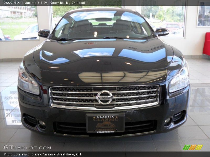 Super Black / Charcoal 2009 Nissan Maxima 3.5 SV