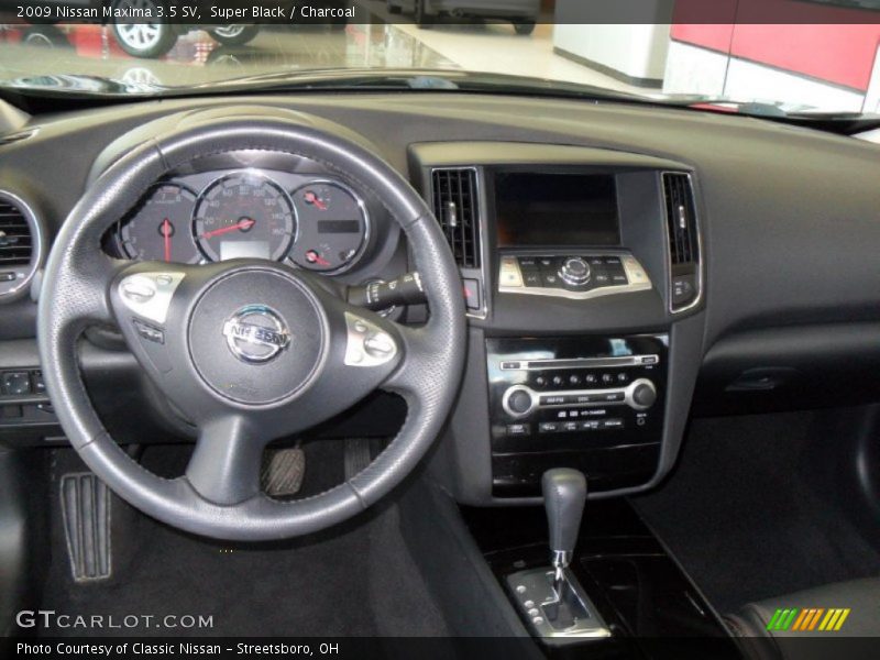 Super Black / Charcoal 2009 Nissan Maxima 3.5 SV