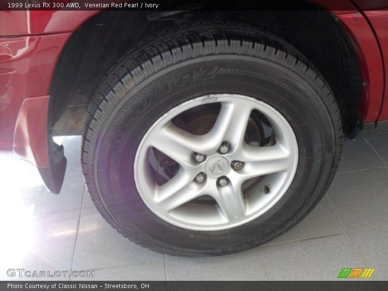 Venetian Red Pearl / Ivory 1999 Lexus RX 300 AWD