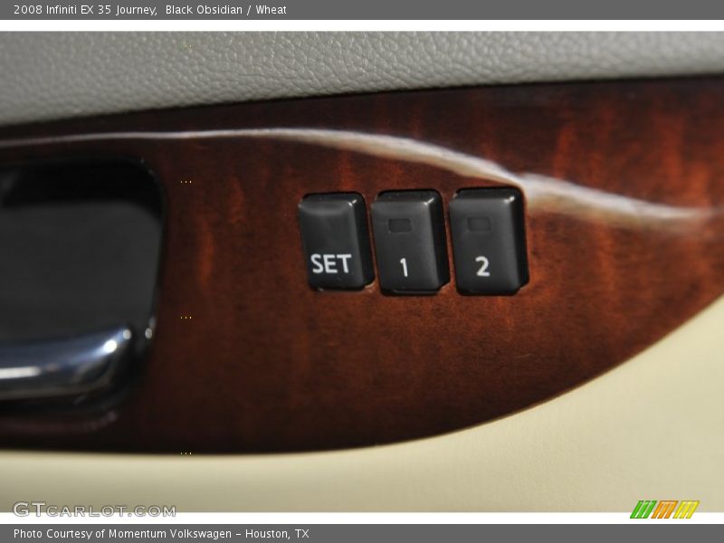 Black Obsidian / Wheat 2008 Infiniti EX 35 Journey
