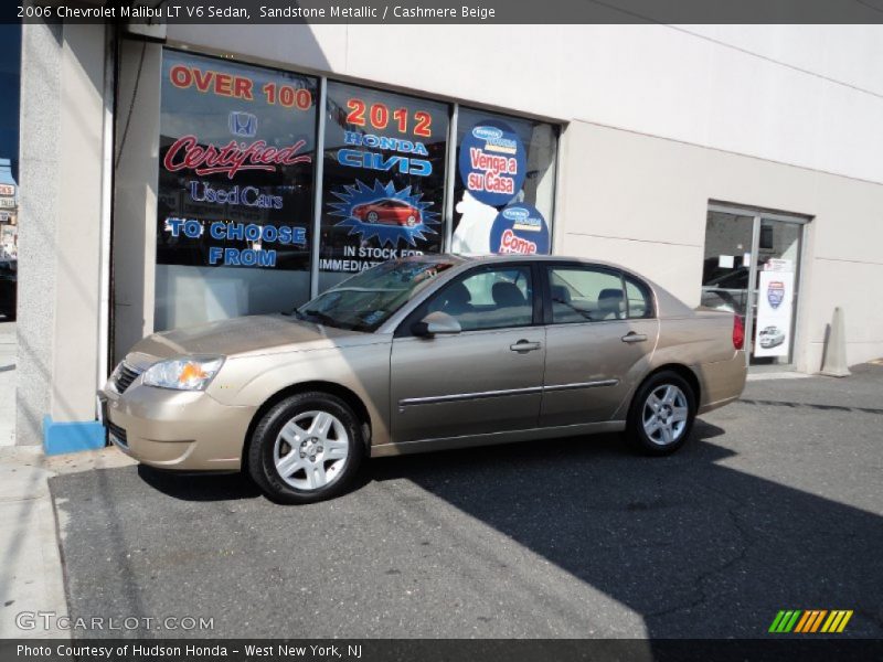 Sandstone Metallic / Cashmere Beige 2006 Chevrolet Malibu LT V6 Sedan