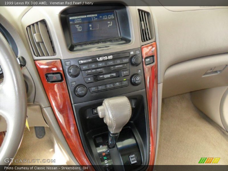 Venetian Red Pearl / Ivory 1999 Lexus RX 300 AWD