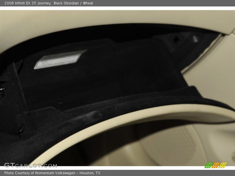 Black Obsidian / Wheat 2008 Infiniti EX 35 Journey
