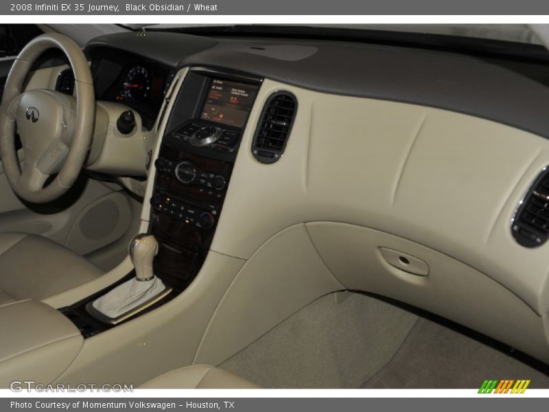 Black Obsidian / Wheat 2008 Infiniti EX 35 Journey
