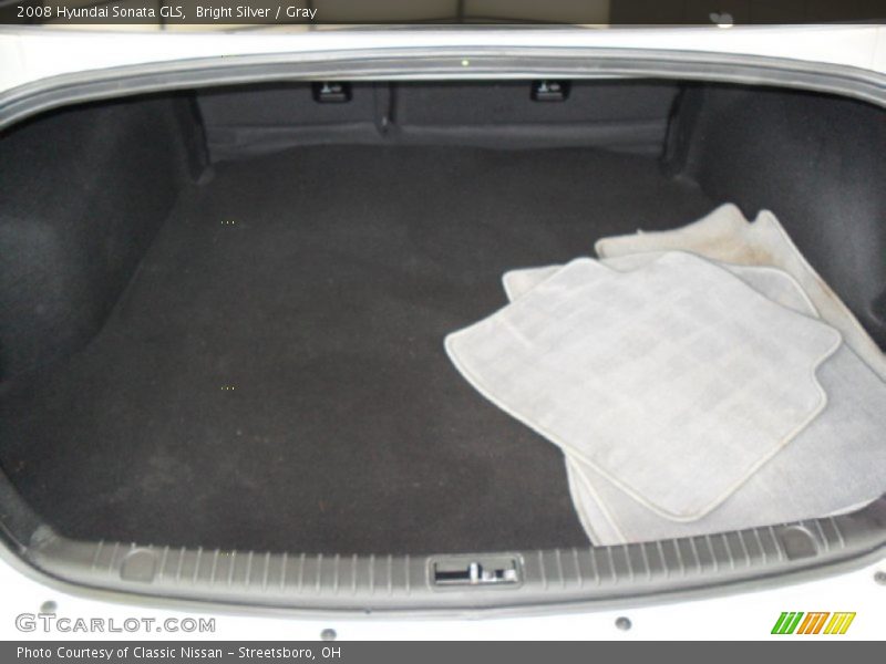 Bright Silver / Gray 2008 Hyundai Sonata GLS