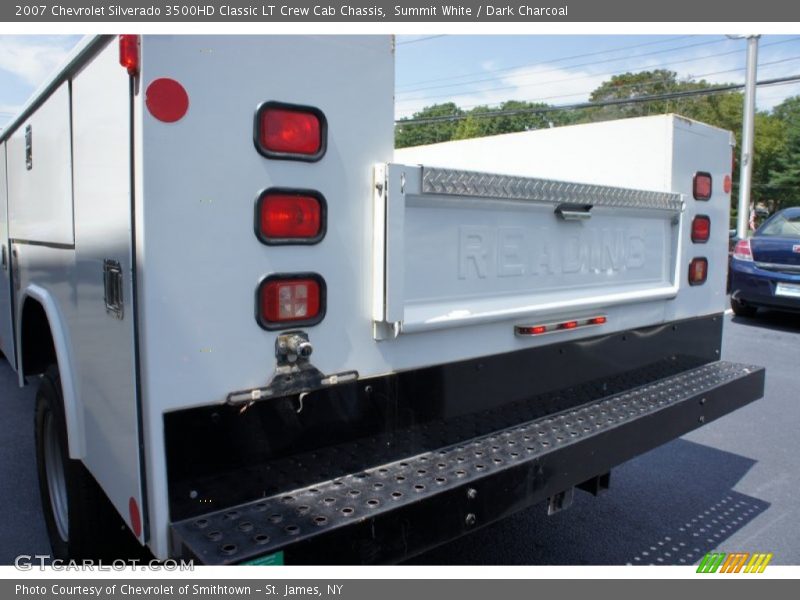 Summit White / Dark Charcoal 2007 Chevrolet Silverado 3500HD Classic LT Crew Cab Chassis