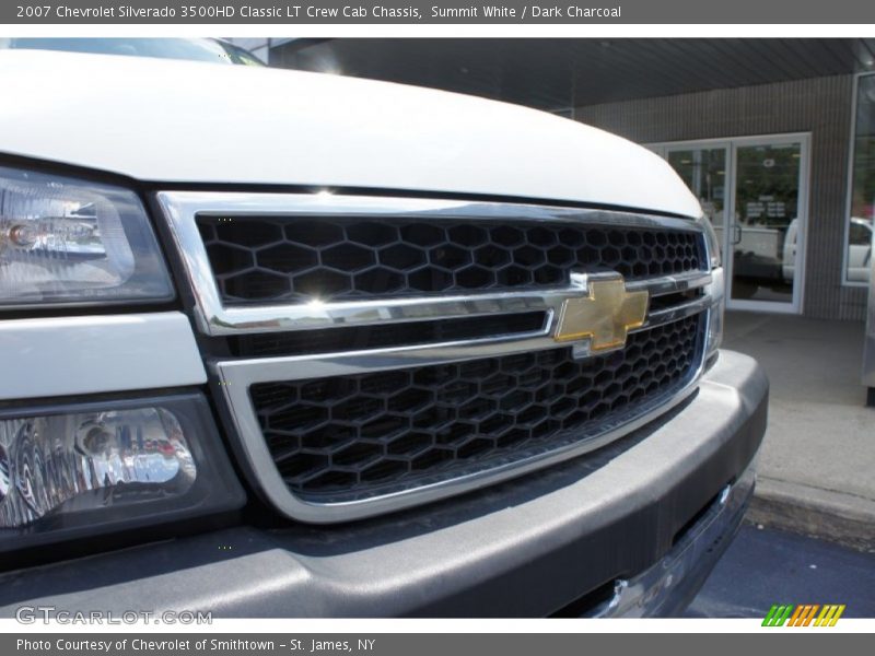 Summit White / Dark Charcoal 2007 Chevrolet Silverado 3500HD Classic LT Crew Cab Chassis