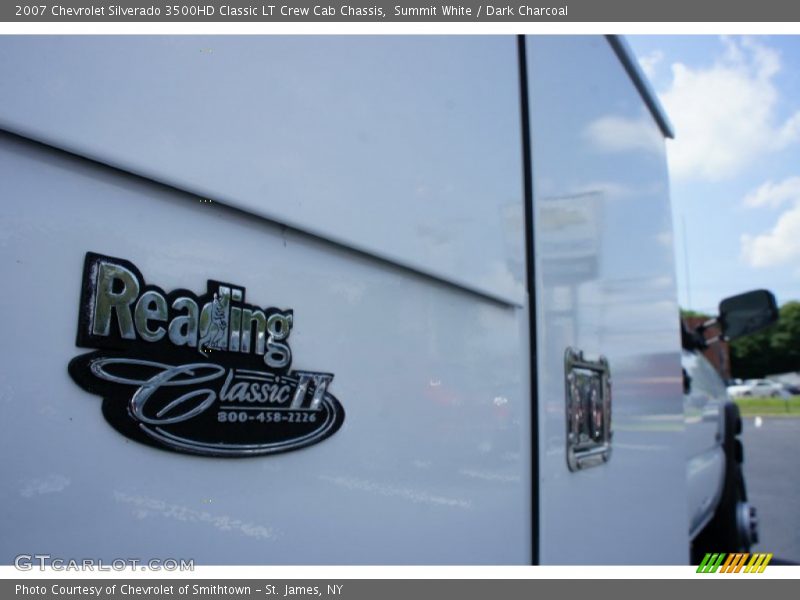 Summit White / Dark Charcoal 2007 Chevrolet Silverado 3500HD Classic LT Crew Cab Chassis