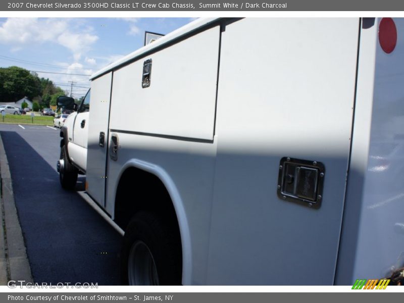 Summit White / Dark Charcoal 2007 Chevrolet Silverado 3500HD Classic LT Crew Cab Chassis