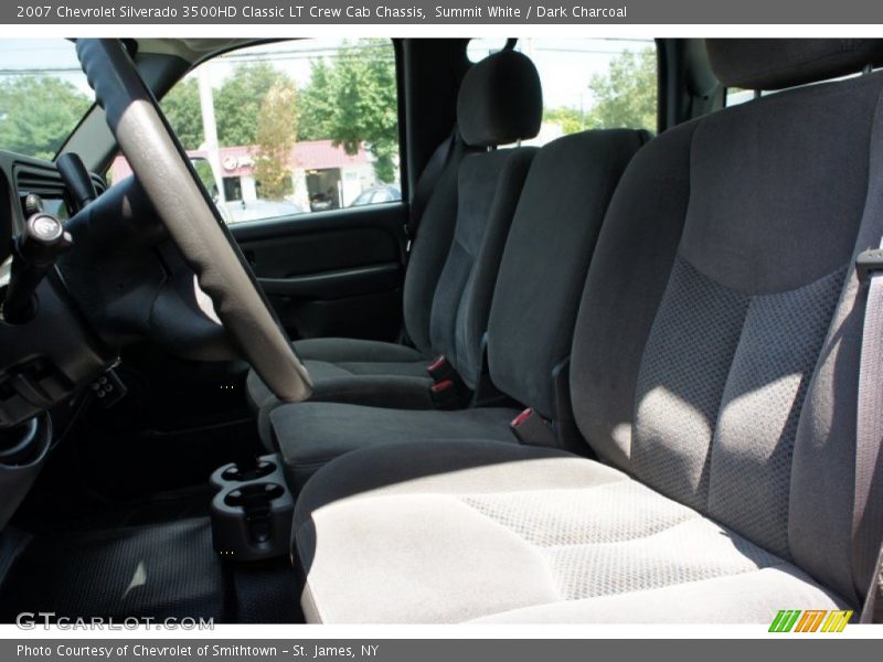 Summit White / Dark Charcoal 2007 Chevrolet Silverado 3500HD Classic LT Crew Cab Chassis