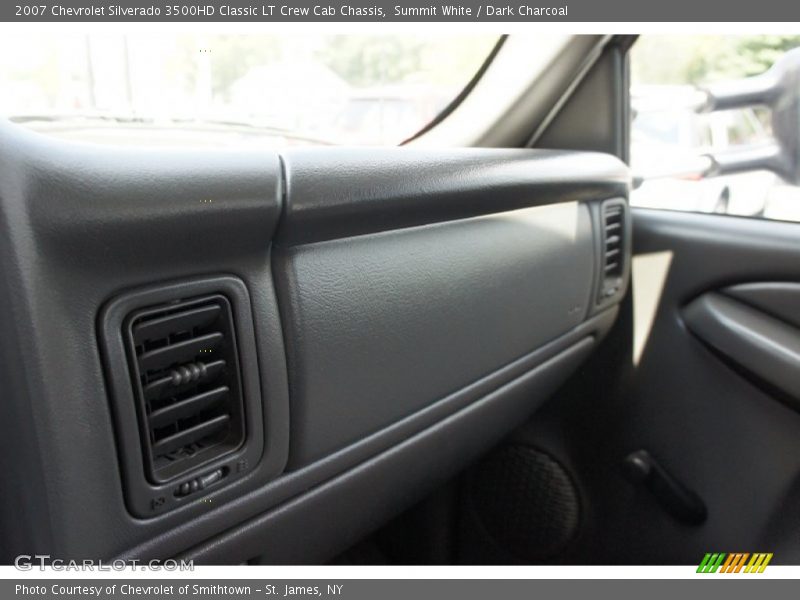 Summit White / Dark Charcoal 2007 Chevrolet Silverado 3500HD Classic LT Crew Cab Chassis