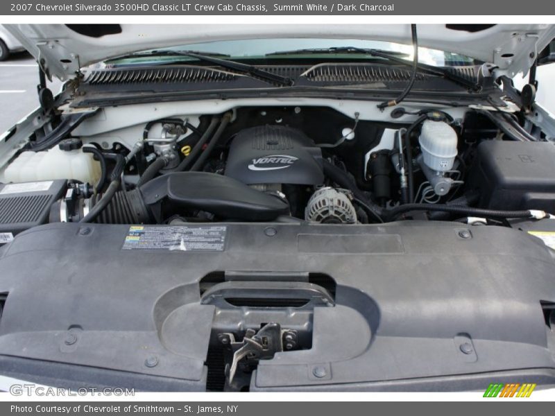 Summit White / Dark Charcoal 2007 Chevrolet Silverado 3500HD Classic LT Crew Cab Chassis