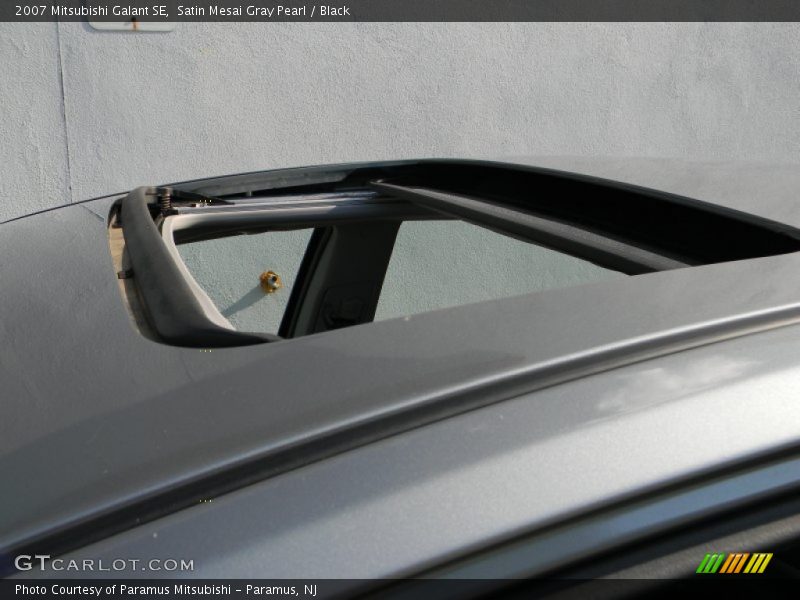 Satin Mesai Gray Pearl / Black 2007 Mitsubishi Galant SE