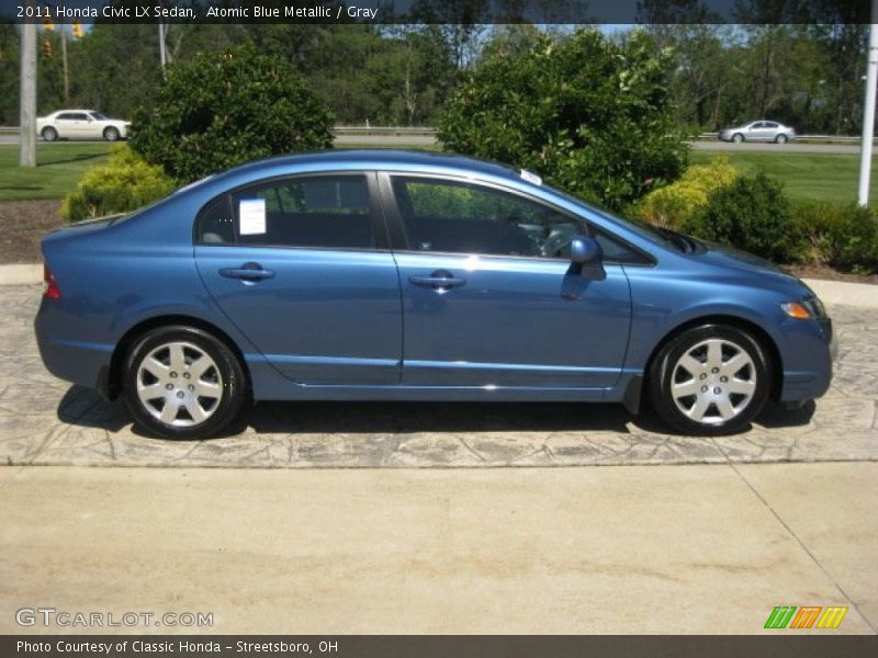  2011 Civic LX Sedan Atomic Blue Metallic